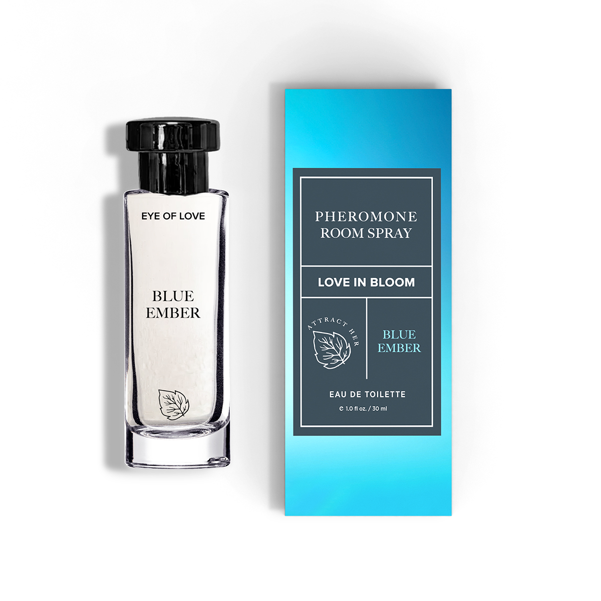 Buy Eye of Love Bloom Pheromone Parfum Deluxe Male Indica Blue Ember vegan lube for her.