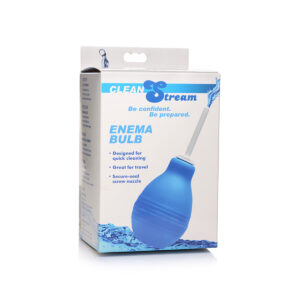 Buy CleanStream Enema Bulb Blue anal lube  by XR Brands.