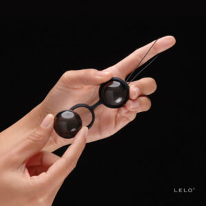 Buy LELO Beads Noir kegel exercise device for pelvic floor muscle strengthening.