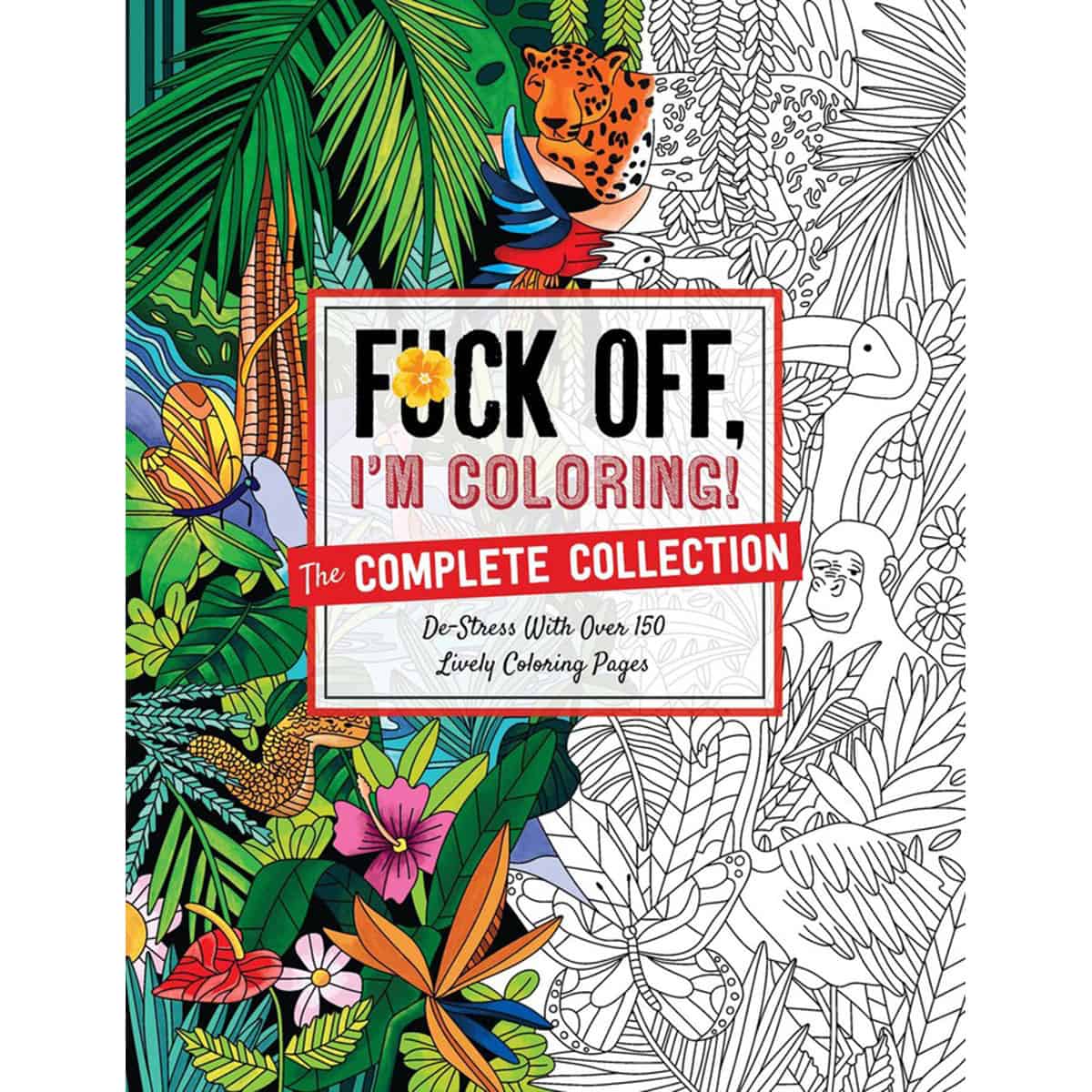 Buy  Fuck Off  I'm Coloring  The Complete Collection book for her.