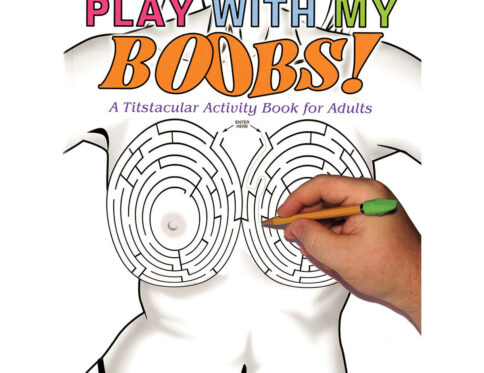 Buy a titstacular activity book for adults play with my boobs  activity book book for her.