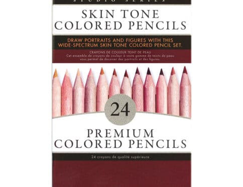 Buy  skin tone colored pencils 24pk book for her.