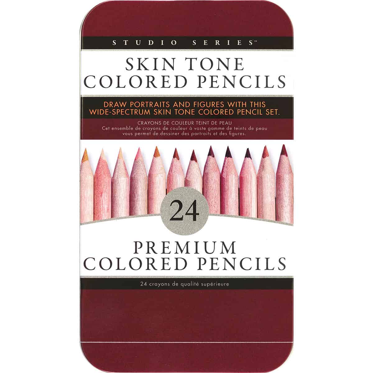 Buy  Skin Tone Colored Pencils 24pk book for her.