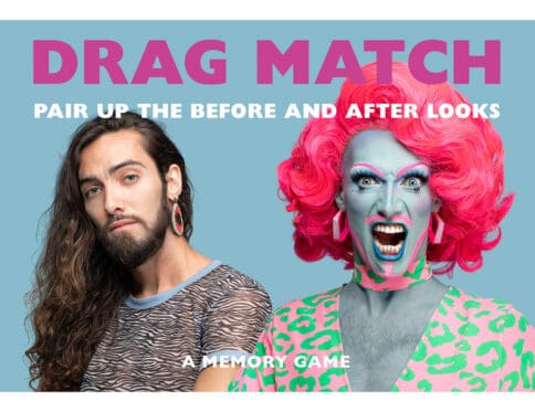 Buy pair up the before   and  after looks drag match book for her.