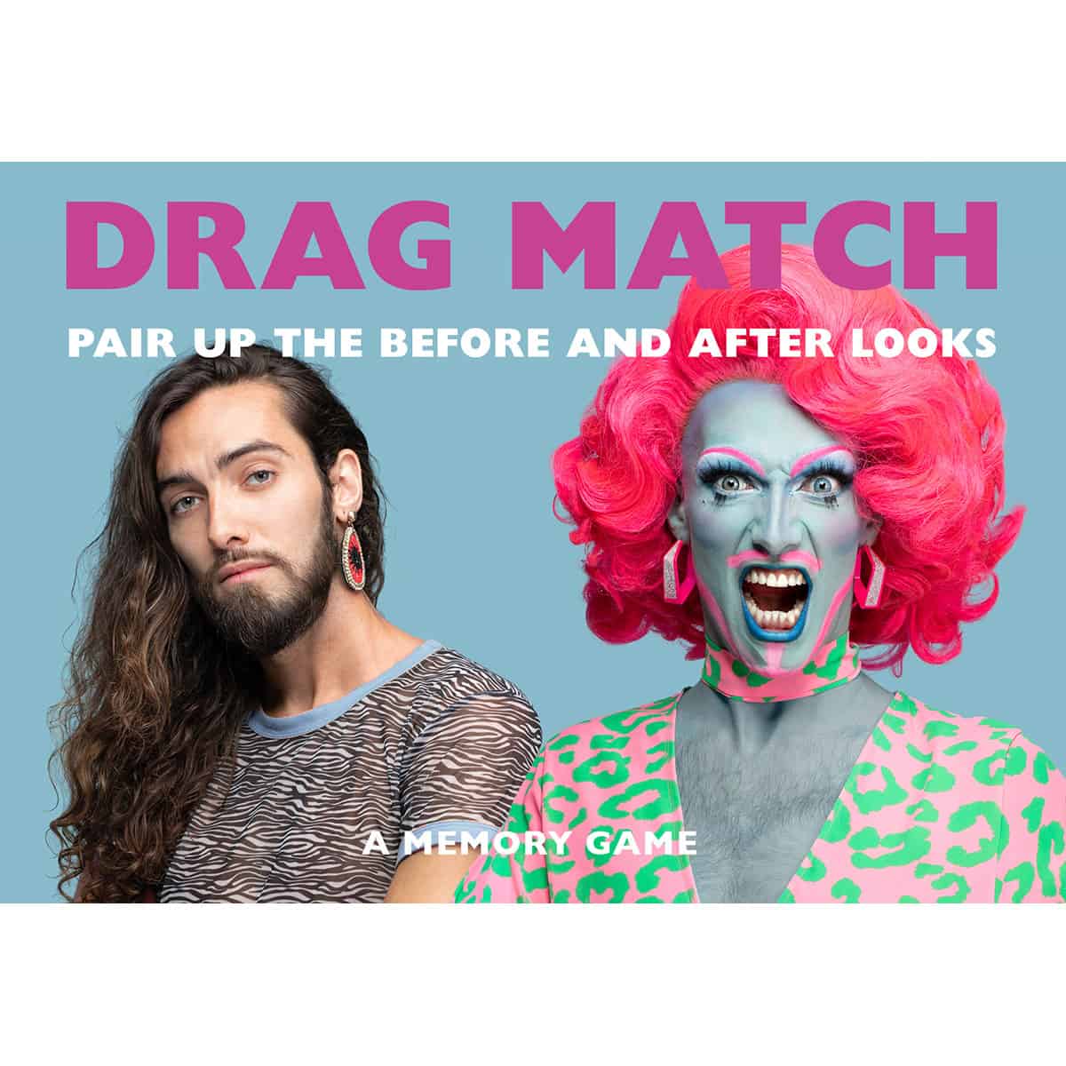 Buy Pair Up the Before   and  After Looks Drag Match book for her.