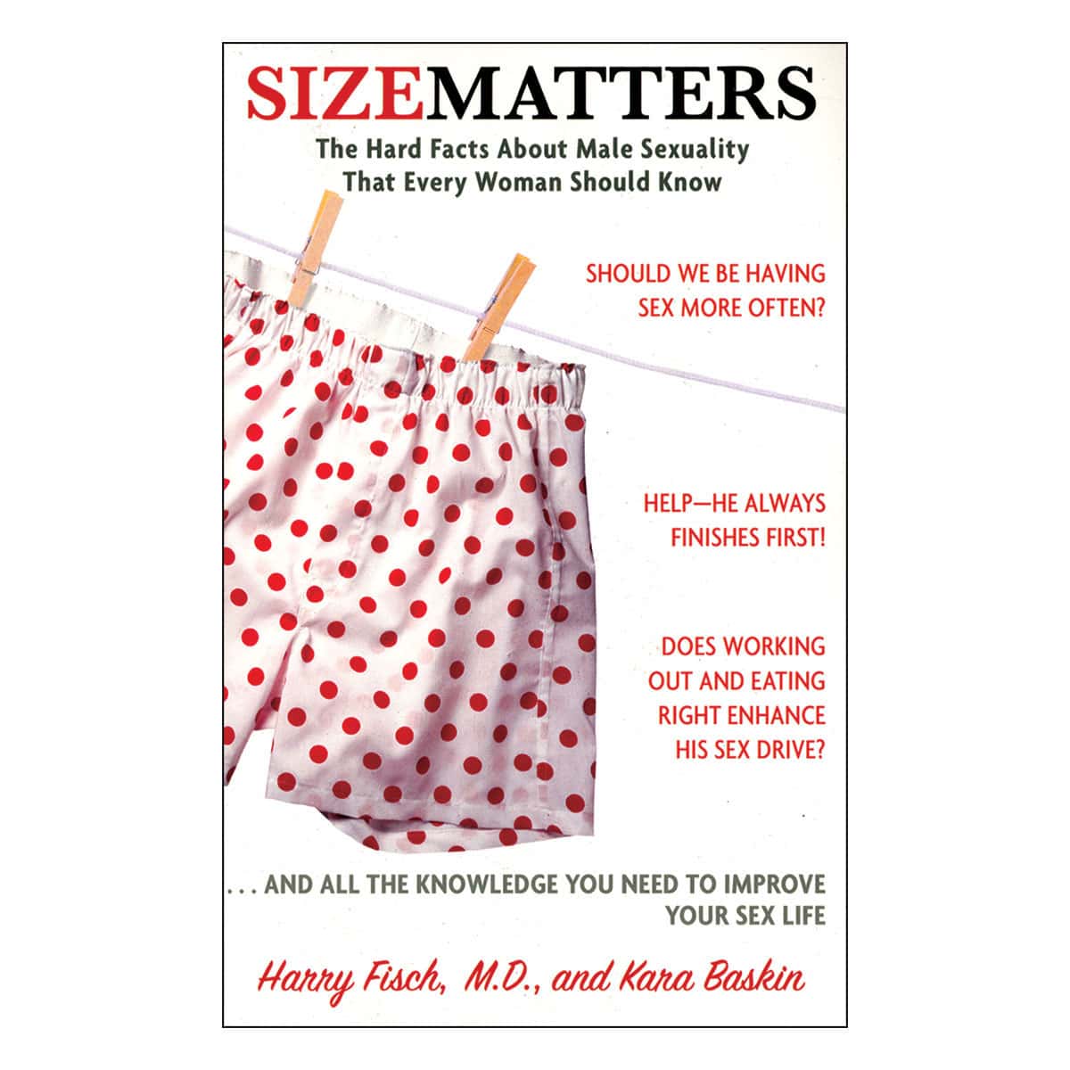 Buy The Hard Facts About Male Sexuality That Every Woman Should Know Size Matters book for her.