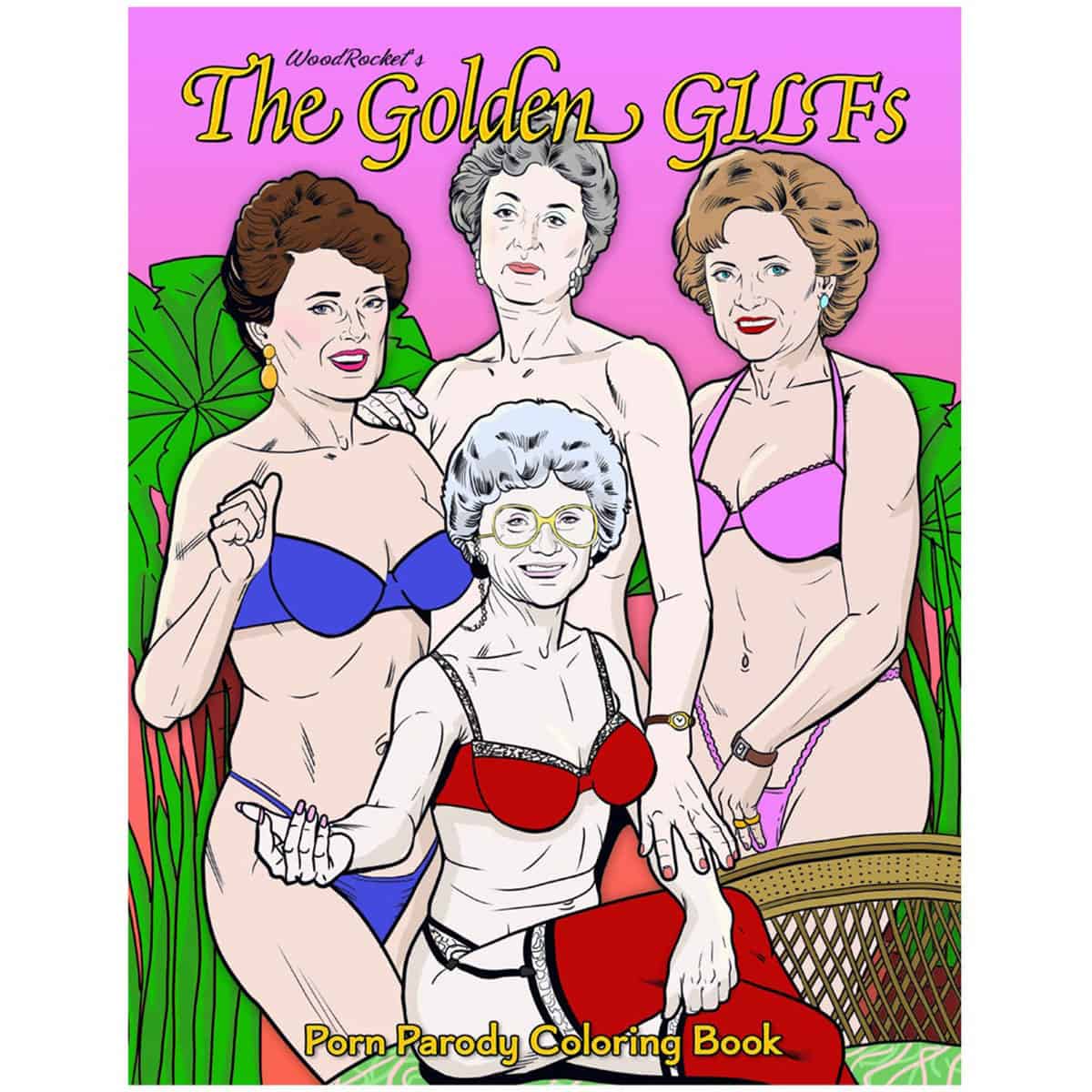 Buy  Wood Rocket The Golden Gilfs Coloring Book book for her.