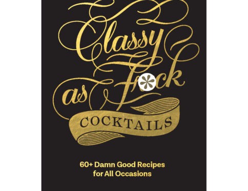 Buy  classy as fuck cocktails book for her.