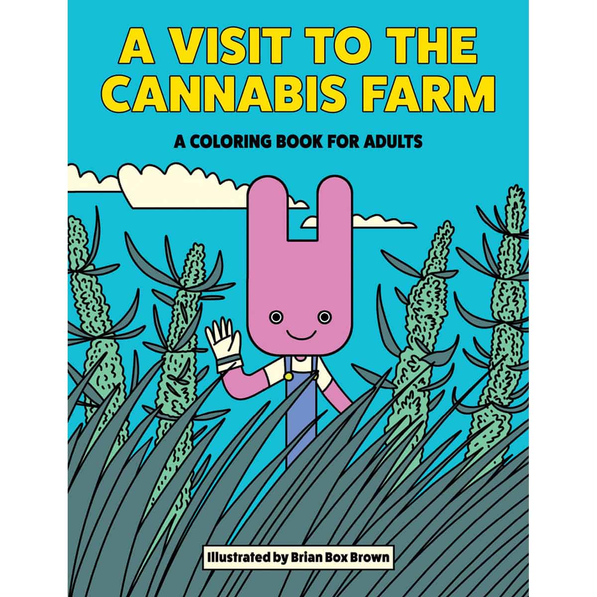 Buy  Wood Rocket Visit to the Cannabis Farm Coloring Book book for her.