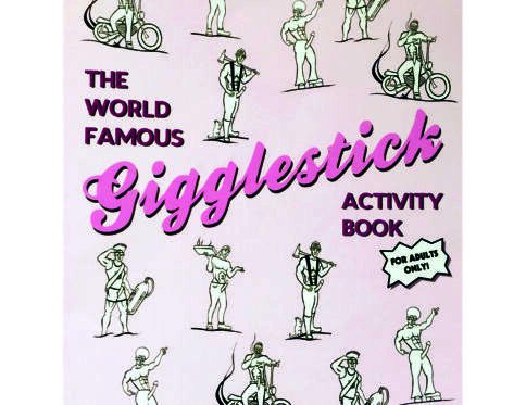 Buy  wood rocket world famous gigglestick activity book book for her.