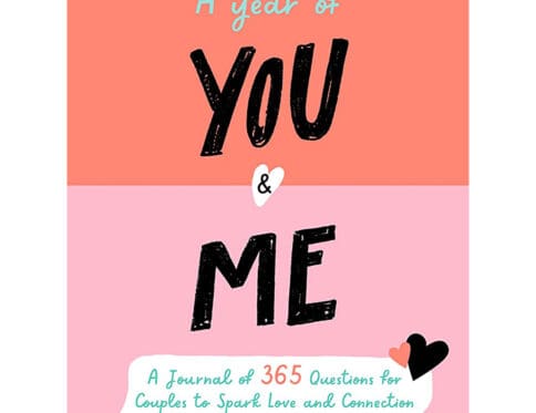 Buy a journal of 365 questions for couples to spark love and connection a year of you   and  me book for her.