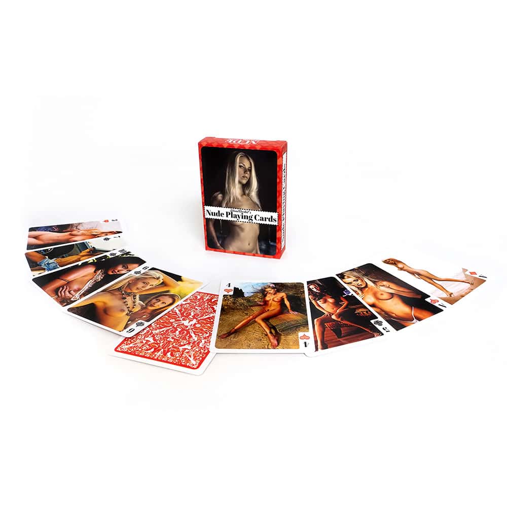 Buy  Nude Playing Cards book for her.