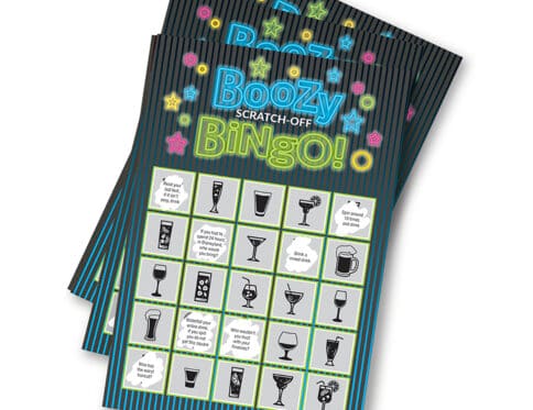 Buy  boozy bingo book for her.