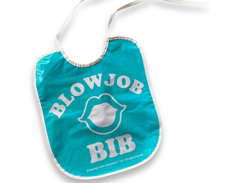 Buy  blow job bib teal book for her.