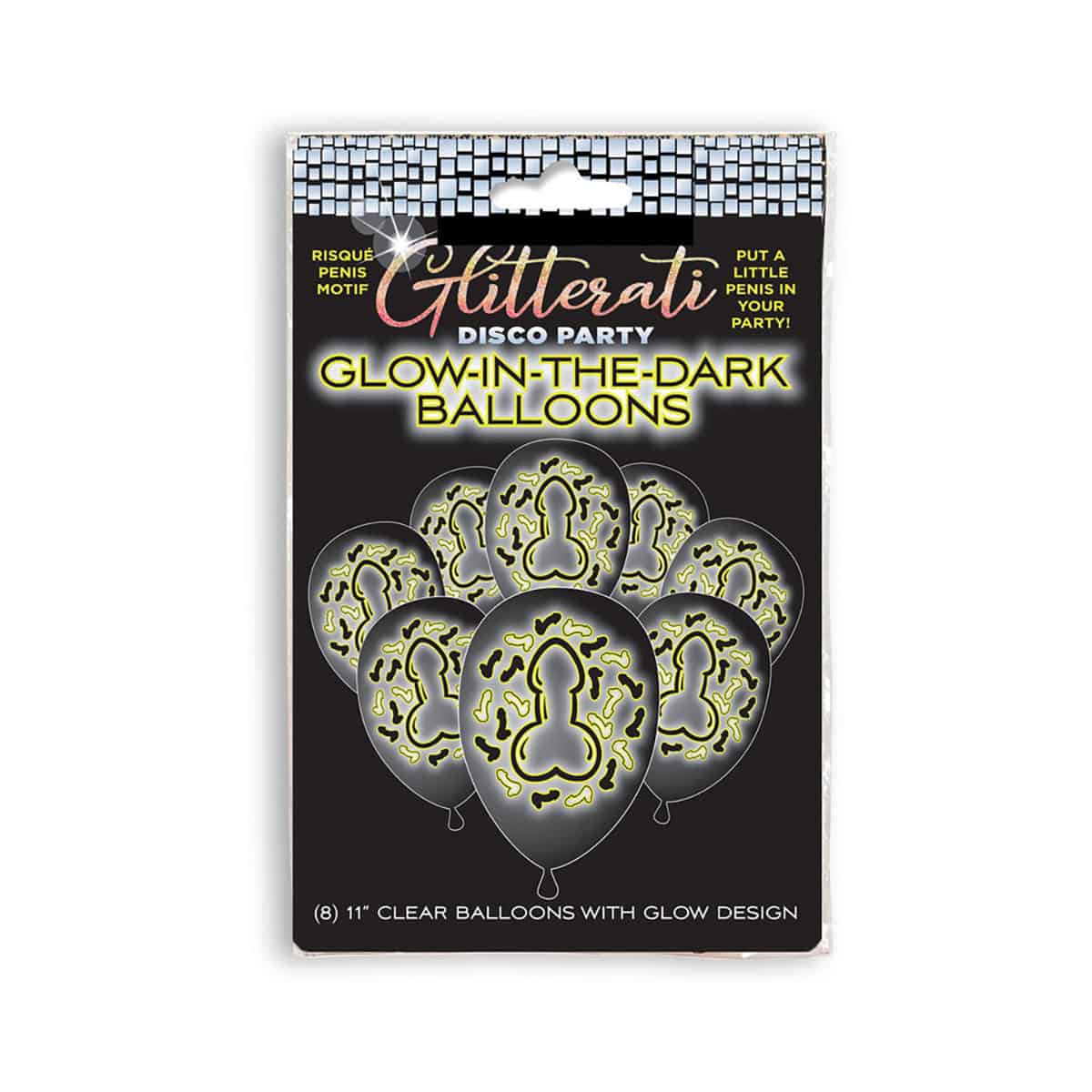 Buy  Glitterati Penis Party Glow in the Dark Balloons book for her.