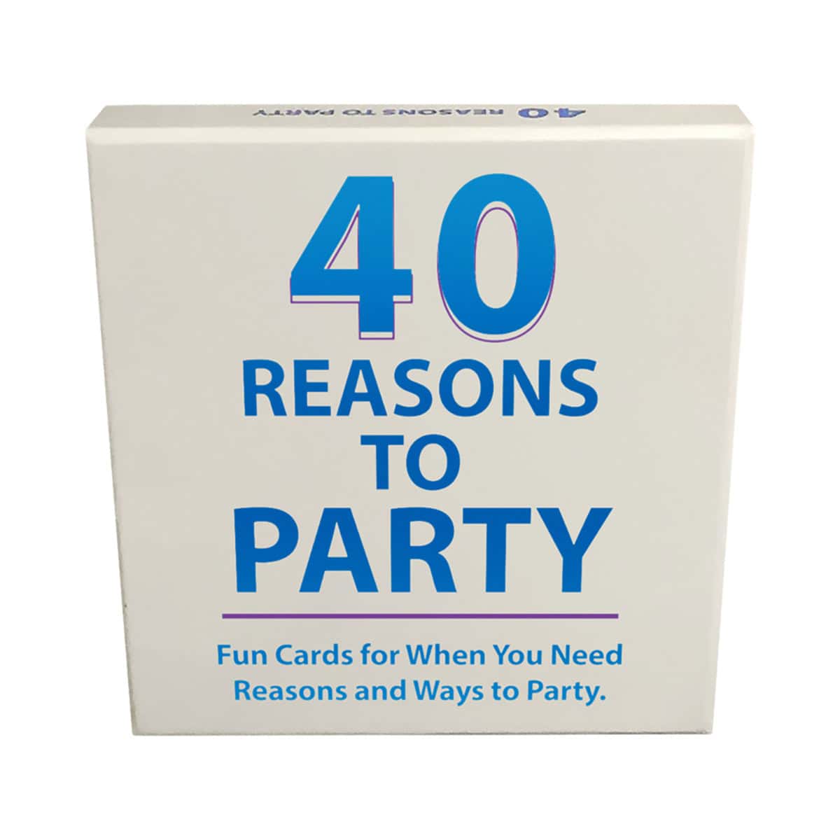 Buy  40 Reasons to Party Cards book for her.