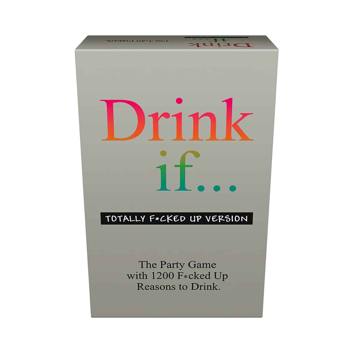 Buy  drink if totally f*cked up version game book for her.