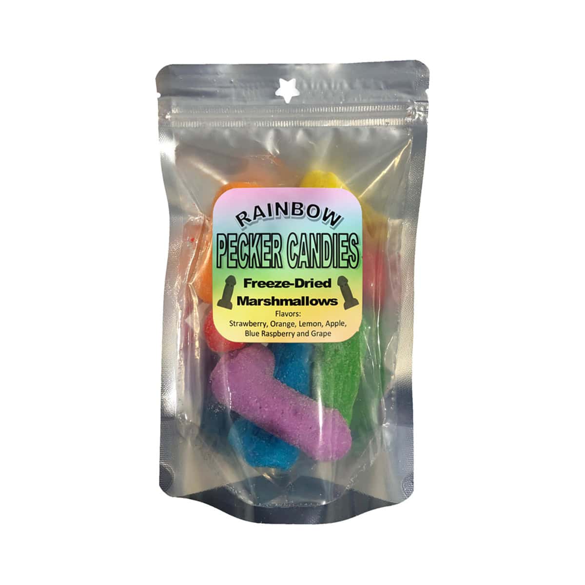 Buy  Freeze Dried Rainbow Pecker Candies book for her.