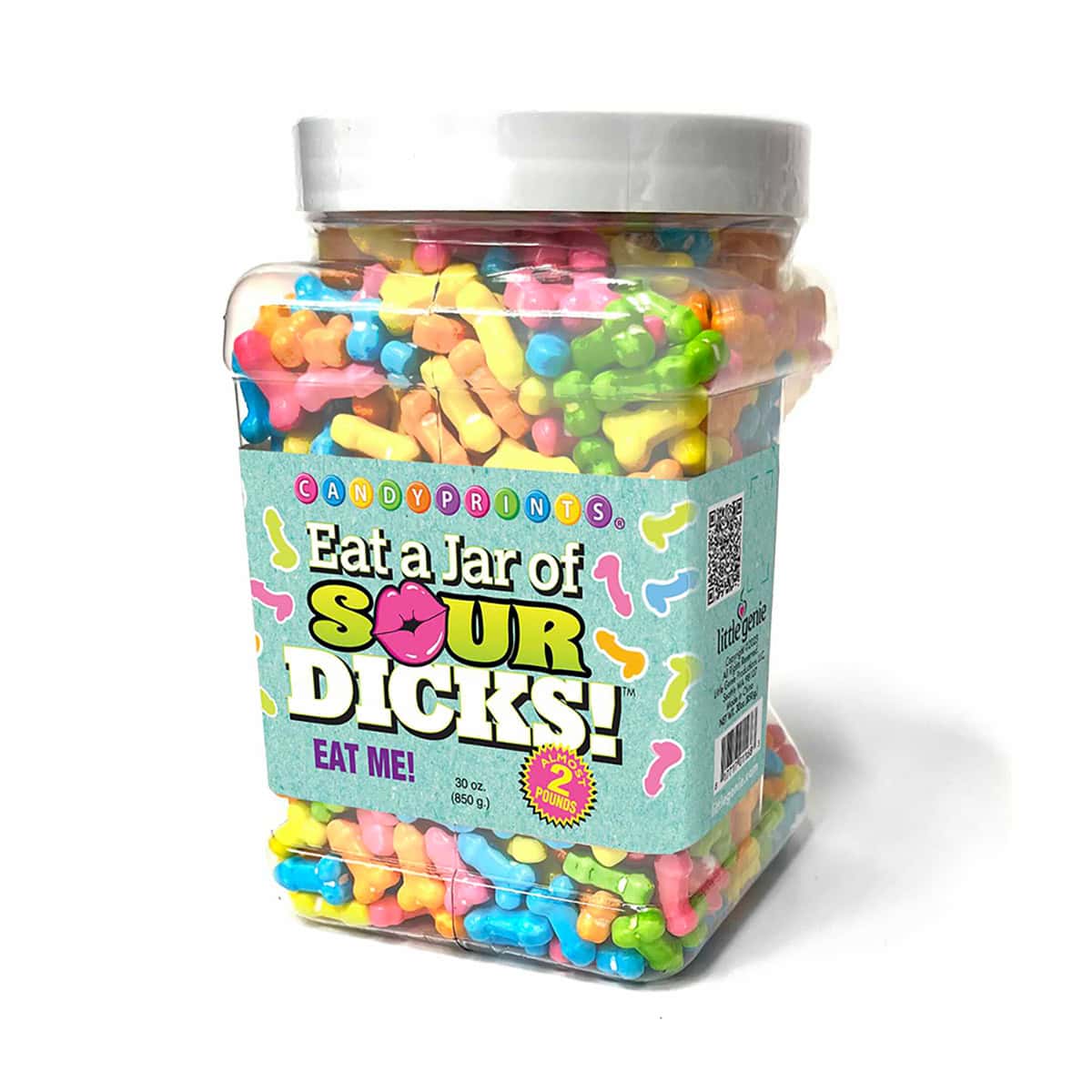Buy  Eat a Jar of Sour Dicks 2 lbs. book for her.