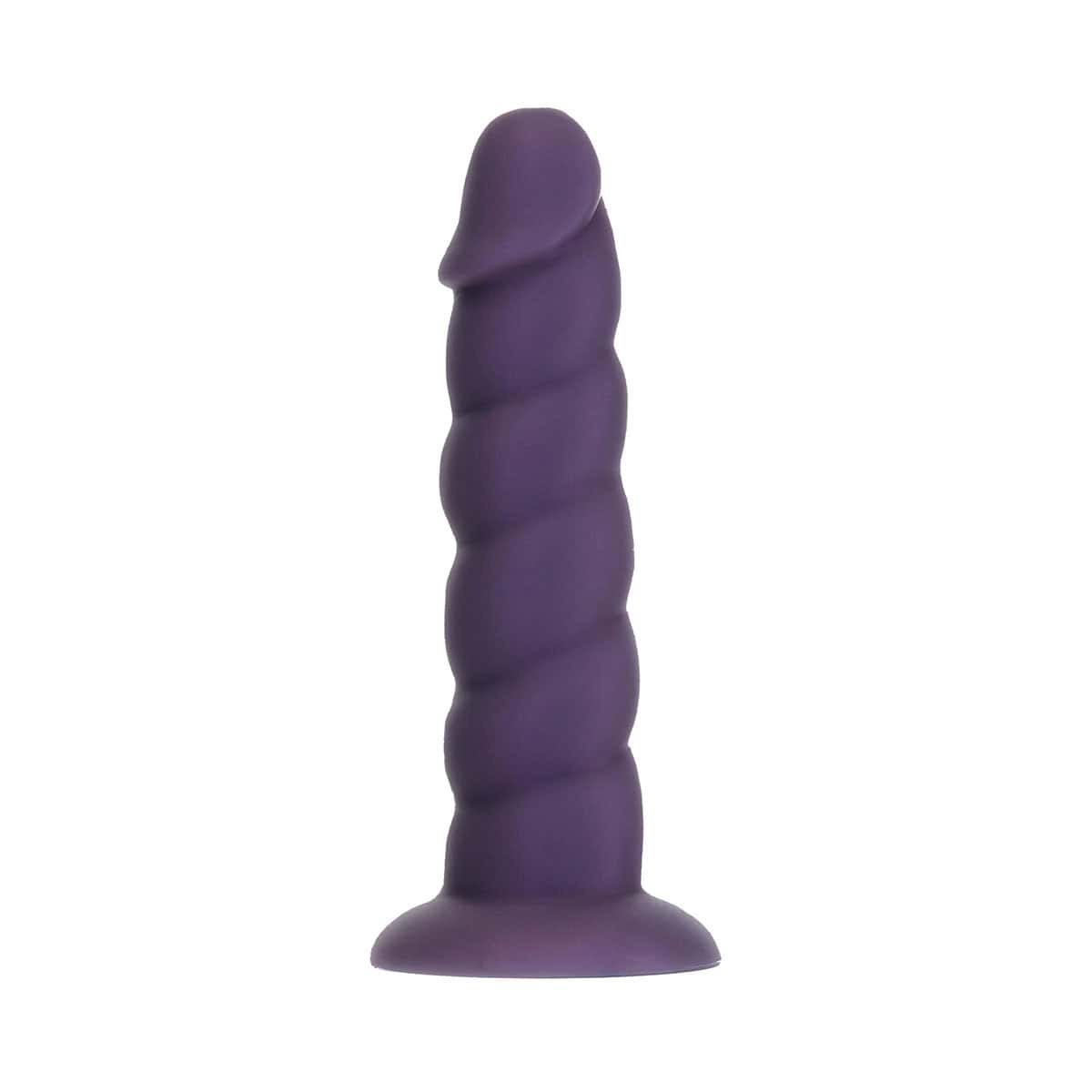 Addiction Unicorn Dil 7 quot Purple dildo made by BMS on sale at herVibrators.com