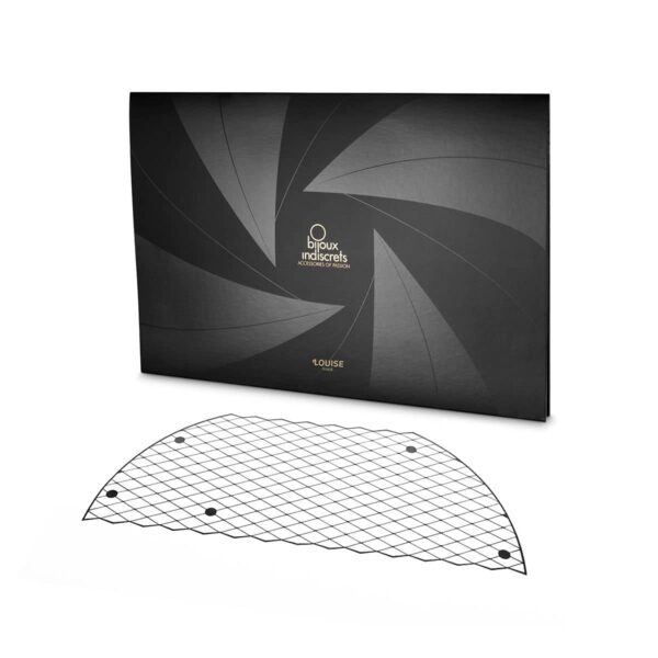 Try wearing this Bijoux Indiscrets Decal Eyemask - Louise sexy mask made by Bijoux Indiscrets at herVibrators.com now.