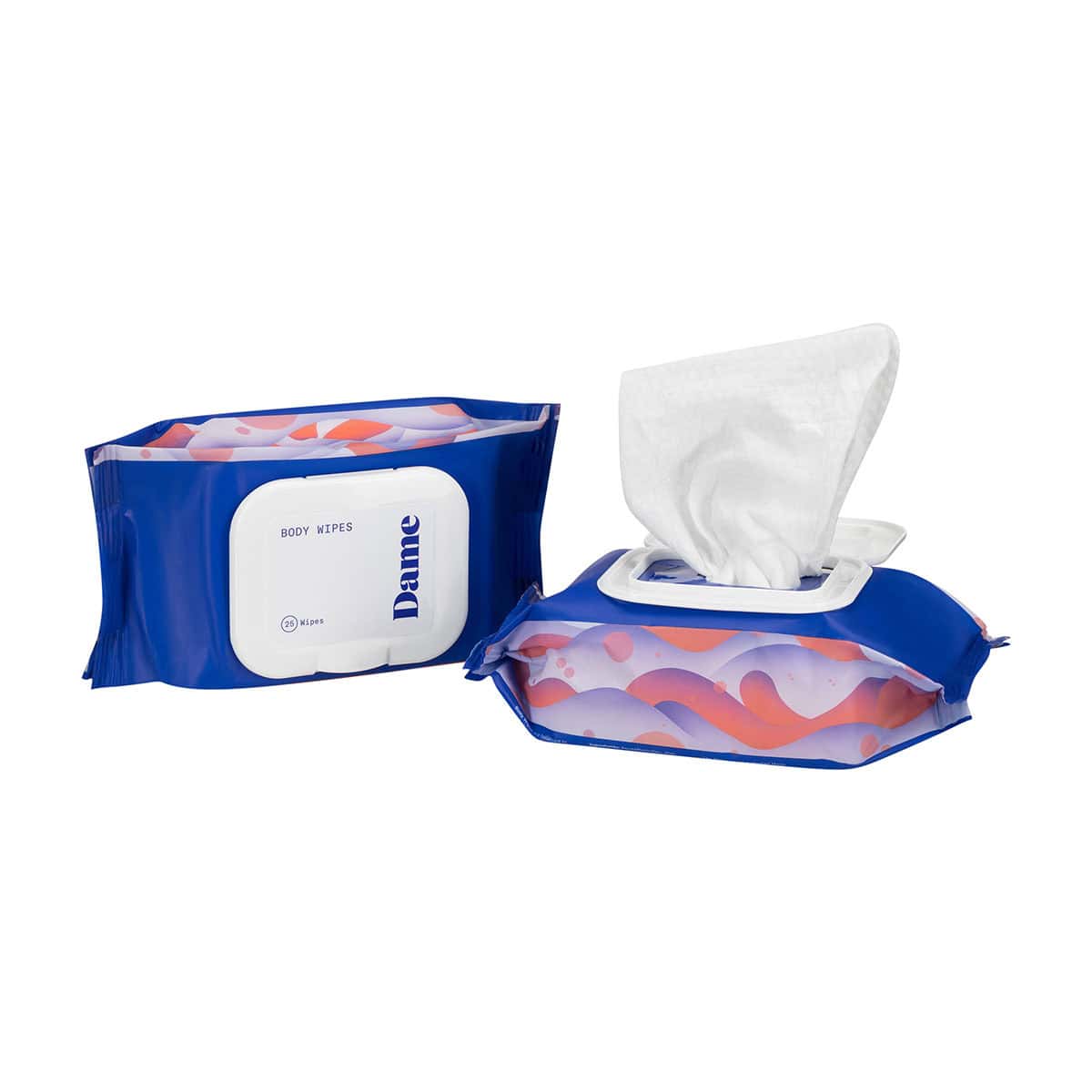 Body Wipes by Dame - 25ct intimate cleansers and personal cleansing care by Dame Products.