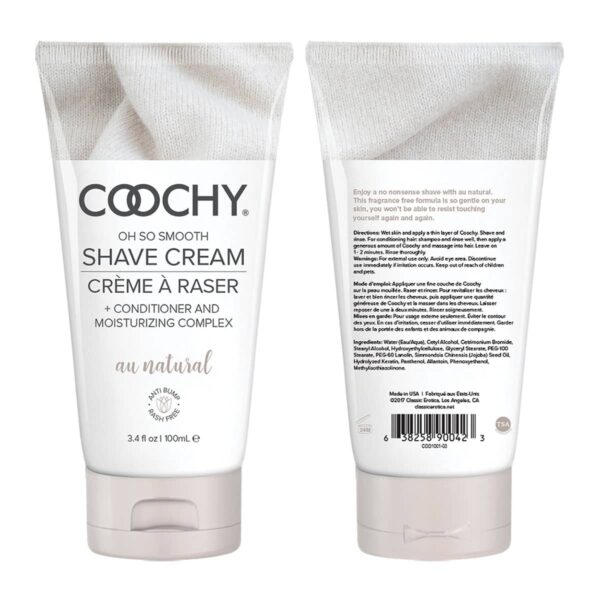 Best Coochy Shave Cream 3.4oz - Au Natural her care Coochy shave on sale at herVibrators.com.