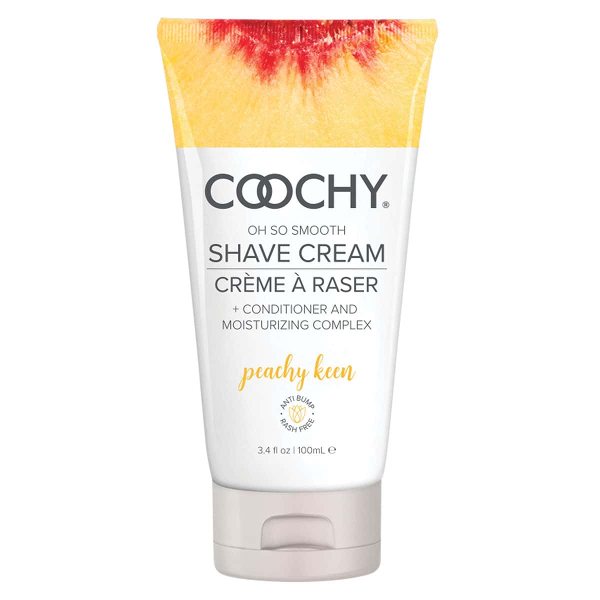 Best Coochy Shave Cream 3.4oz - Peachy Keen her care Coochy shave on sale at herVibrators.com.