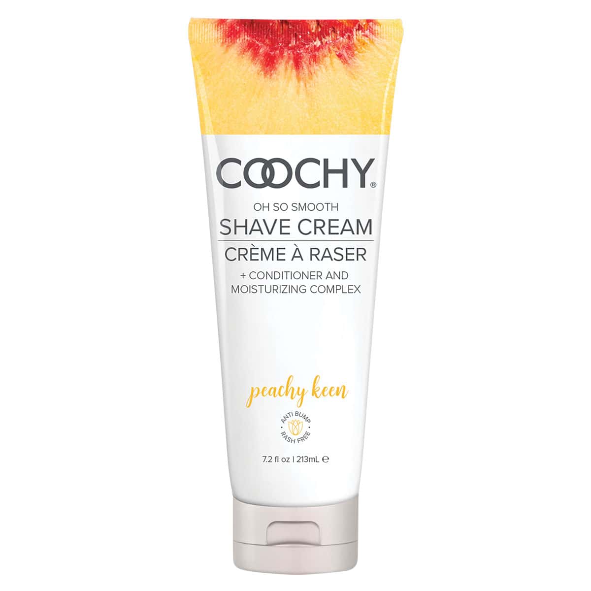 Best Coochy Shave Cream 7.2oz - Peachy Keen her care Coochy shave on sale at herVibrators.com.