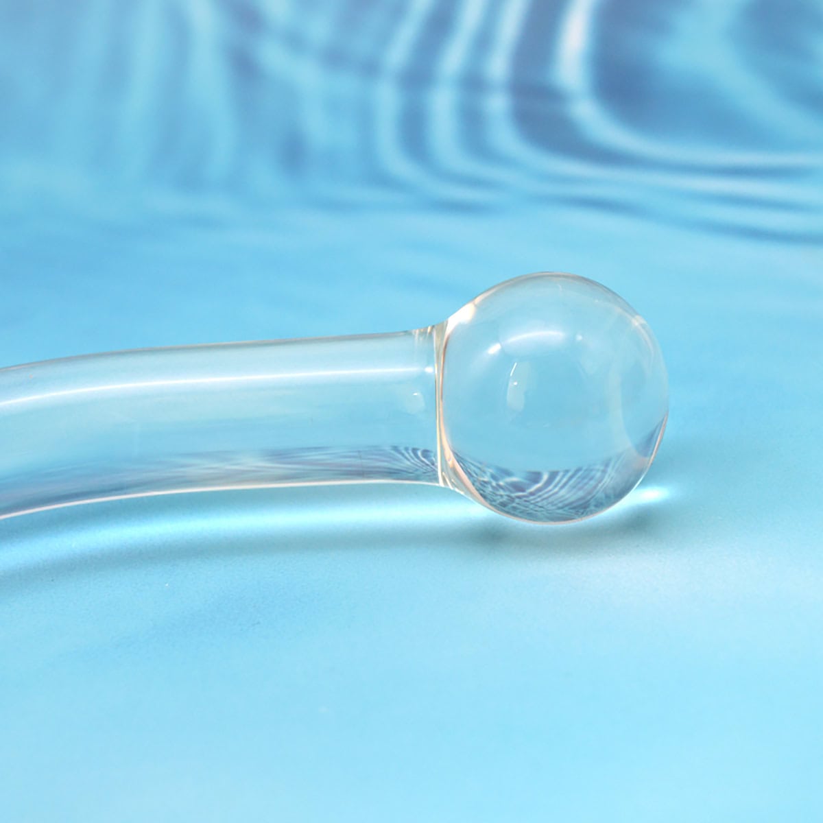 Deluxe Acrylic Crystal Wand dildo made by Nectar on sale at herVibrators.com