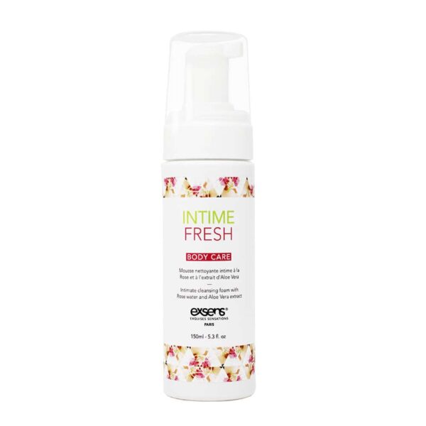 Exsens Intime Fresh Intimate Cleansing Foam 150ml intimate cleansers and personal cleansing care by Exsens.