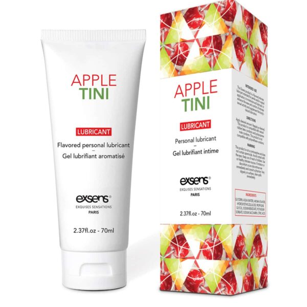 Buy and try Exsens Lubricant 70ml - Appletini water based lubricant by Exsens for your next sexual encounter with her.