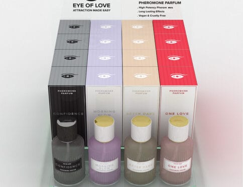 A top choice for vegans, eye of love parfum 50ml deluxe prepack 4x4 assorted (testers included) personal vegan lubricant by eye of love is for sale at hervibrators. Com.