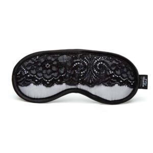 Try wearing this Fifty Shades - Play Nice Satin Blindfold sexy mask made by Fifty Shades of Grey at herVibrators.com now.