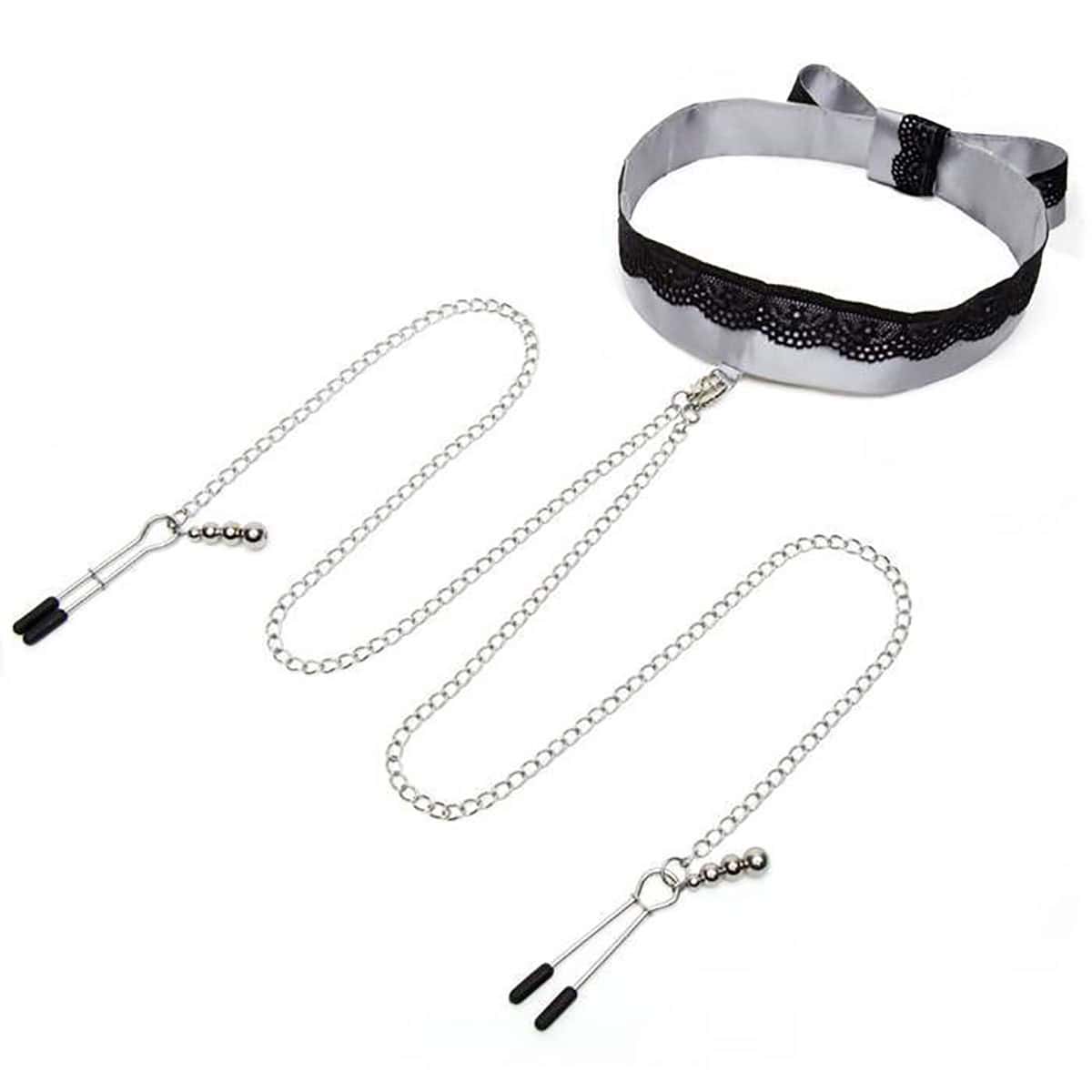 Fifty Shades Play Nice Satin Collar &amp