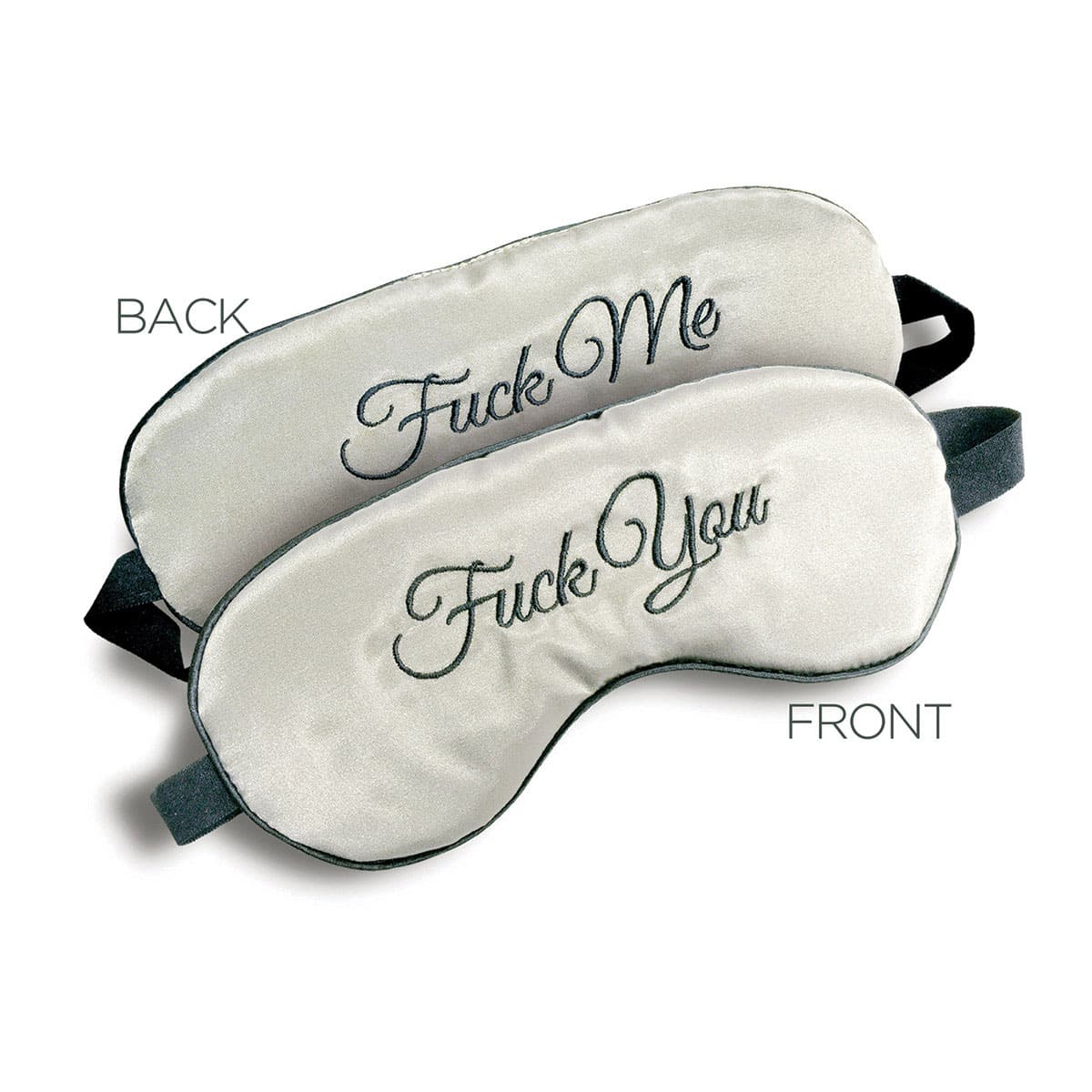 Try wearing this Fuck Me Fuck You Blindfold sexy mask made by Icon Brands at herVibrators.com now.