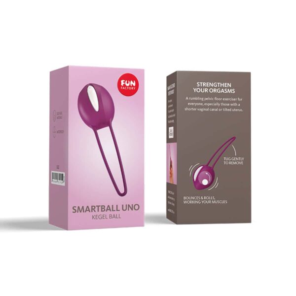 Buy Fun Factory Smartball Uno White Grape kegel exercise device for pelvic floor muscle strengthening.