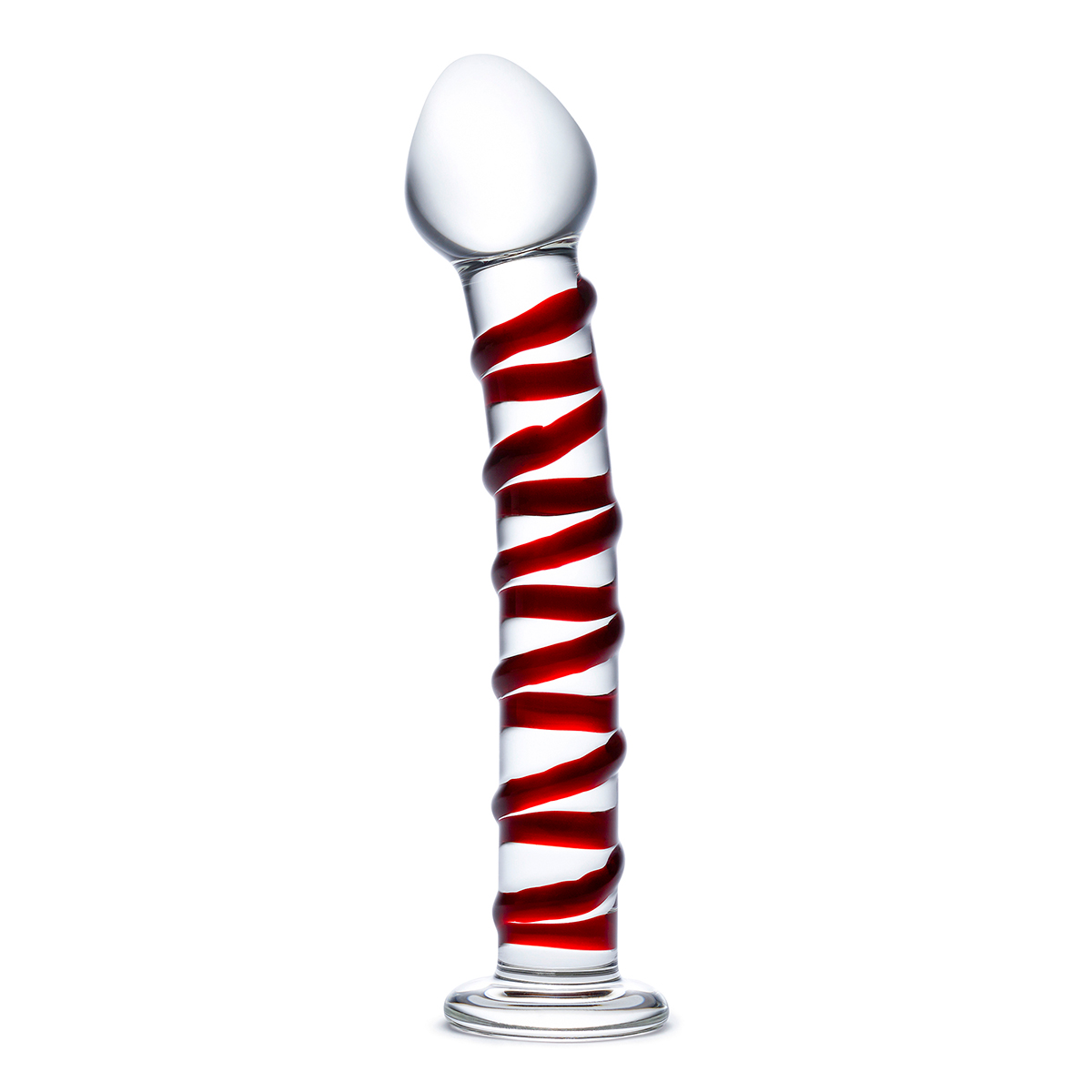 GLAS Mr  Swirly Spiral Glass Dil dildo made by Glas on sale at herVibrators.com