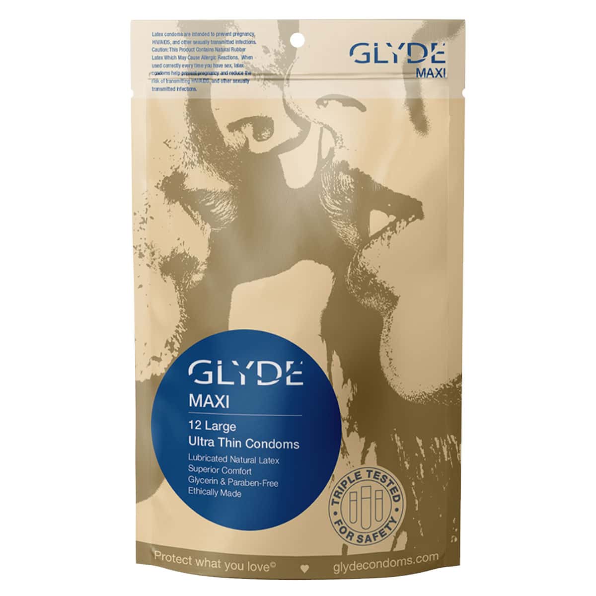 Best Glyde Maxi Condoms 12pk her care Glyde condoms on sale at herVibrators.com.