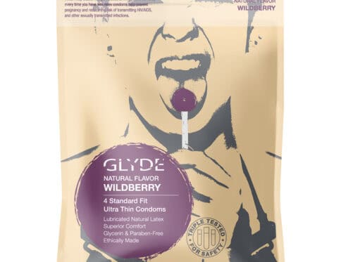 Best glyde organic wildberry condoms 4pk her care glyde condoms on sale at hervibrators. Com.