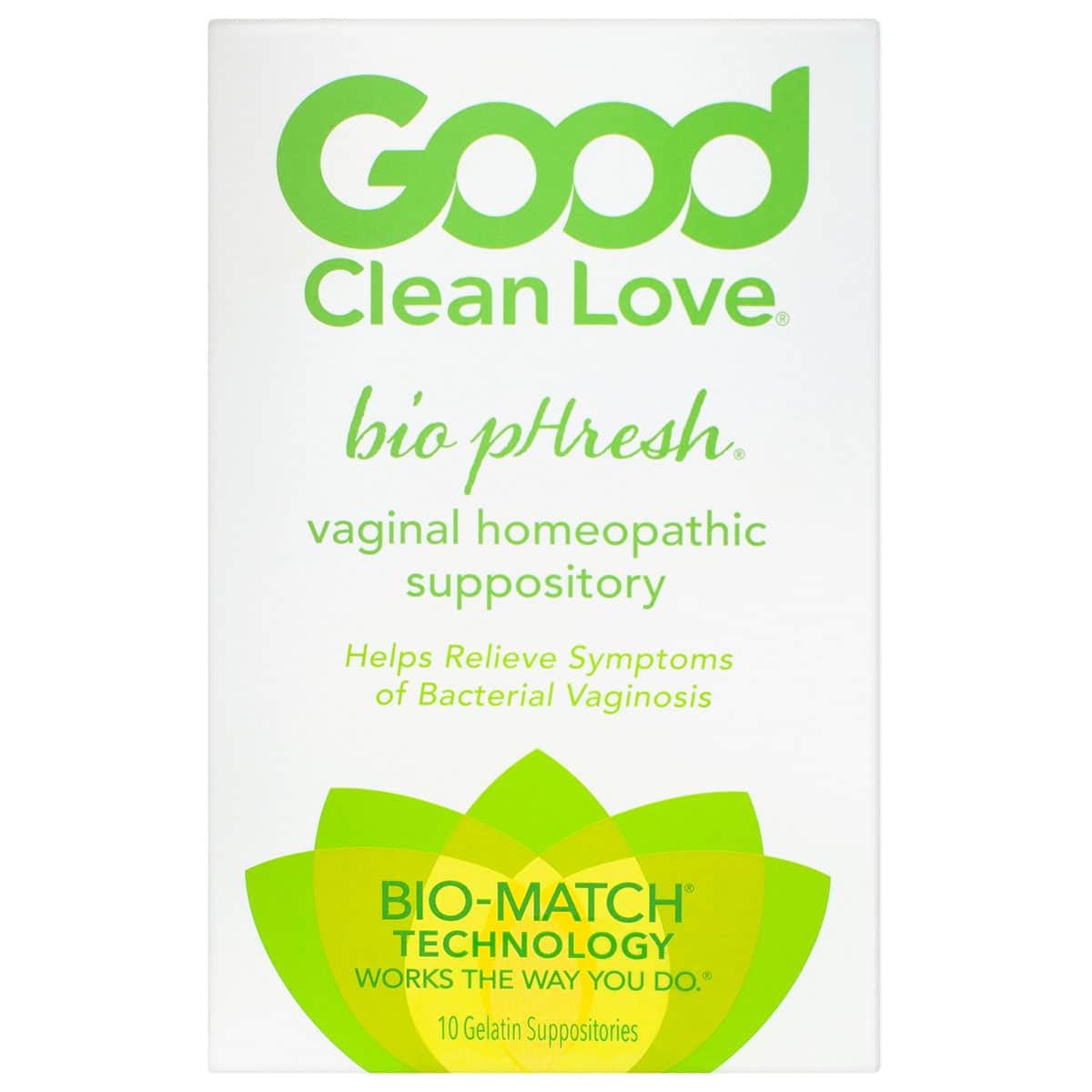 Good Clean Love BiopHresh Vaginal Probiotic -10ct intimate cleansers and personal cleansing care by Good Clean Love.