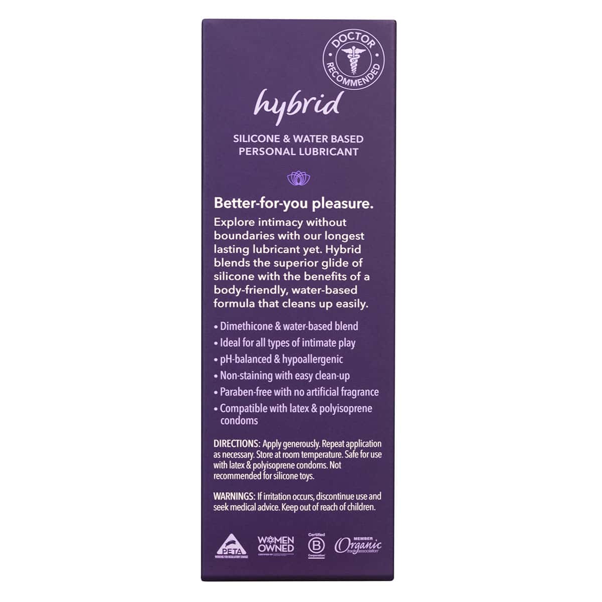 Buy and try Good Clean Love Hybrid Lubricant 1.69oz hybrid personal lubricant by Good Clean Love.