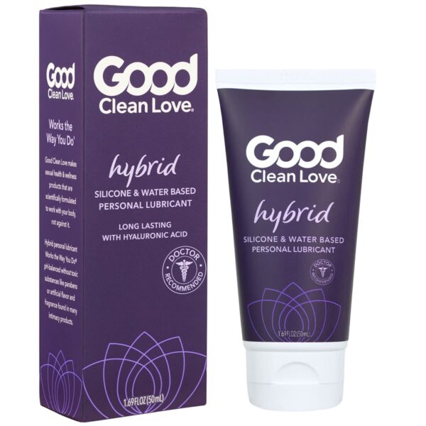 Buy and try Good Clean Love Hybrid Lubricant 1.69oz hybrid personal lubricant by Good Clean Love.