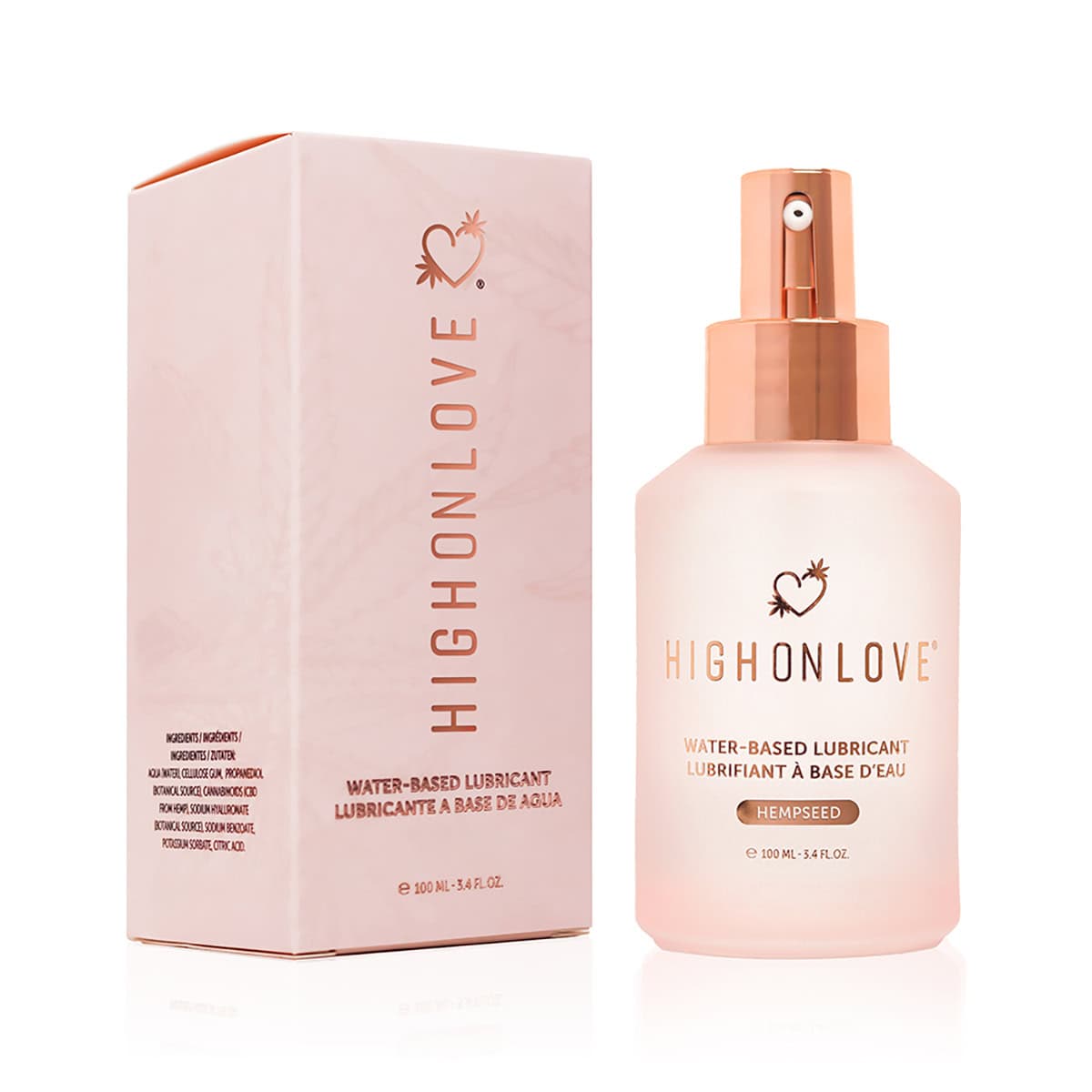 Buy and try HighOnLove Hempseed Water-Based Lubricant 3.4 oz. water based lubricant by HighOnLove for your next sexual encounter with her.