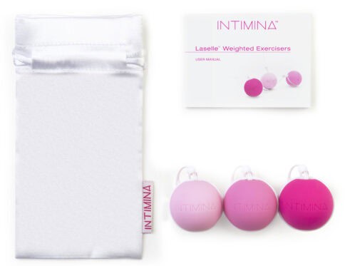 Buy intiminalaselleweightedkegelballset kegel exercise device for pelvic floor muscle strengthening.