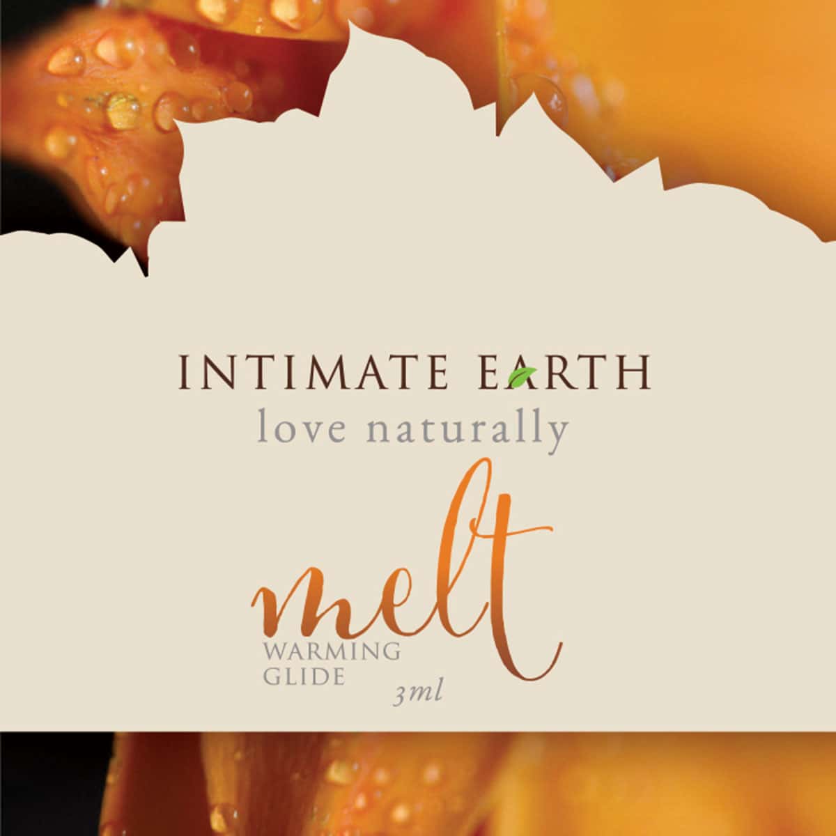 A top choice for Vegans, Intimate Earth Melt Warming Glide 3ml Foil SINGLE personal vegan lubricant by Intimate Earth is for sale at herVibrators.com.