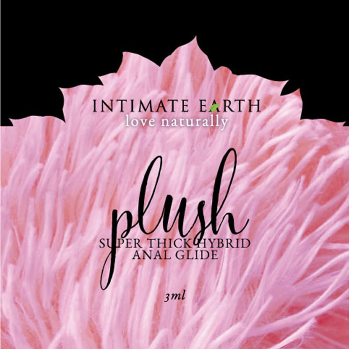 Buy and try Intimate Earth Plush Hybrid Anal Glide 3ml Foil SINGLE hybrid personal lubricant by Intimate Earth.