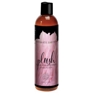 A top choice for Vegans, Intimate Earth Plush Hybrid Anal Glide 4oz personal vegan lubricant by Intimate Earth is for sale at herVibrators.com.