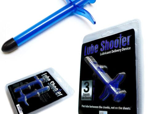 Buy and try kinklab lube shooter blue (3pk)  anal lubricant during your next sexual encounter and anal sex.