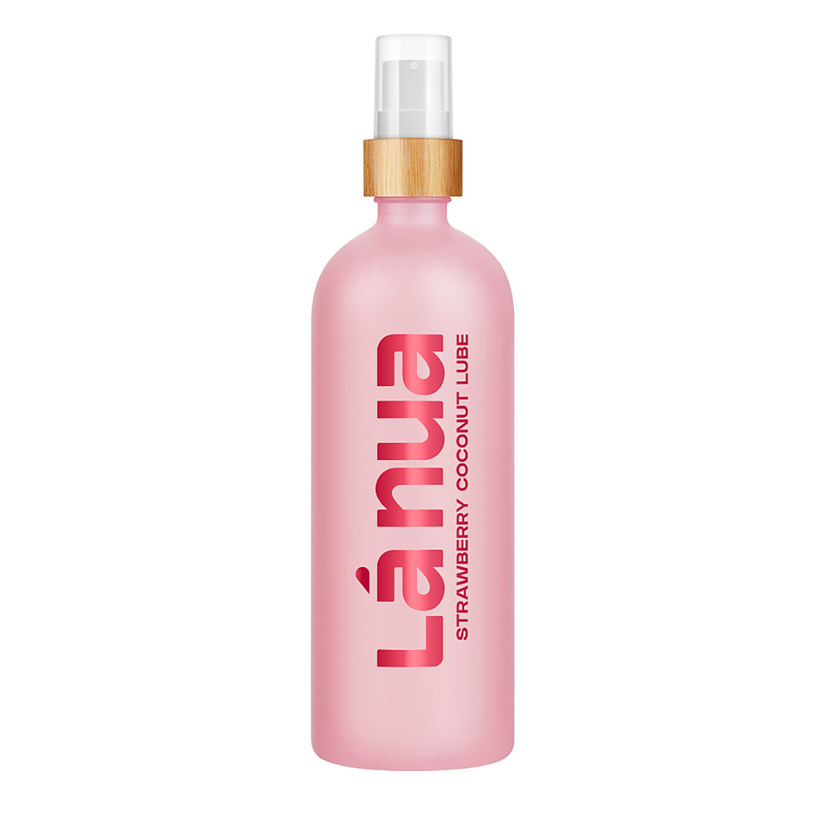 Buy and try La Nua Lubricant 200ml - Strawberry Coconut water based lubricant by La Nua for your next sexual encounter with her.